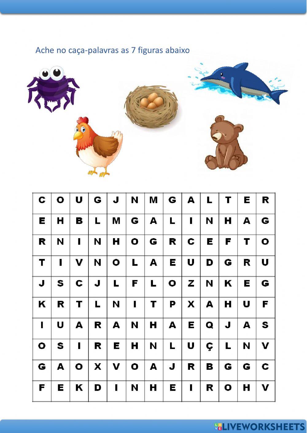 Atividades Liveworksheets