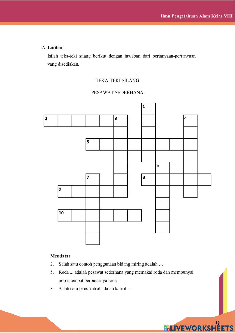 Ipa 8 pesawat sederhana
