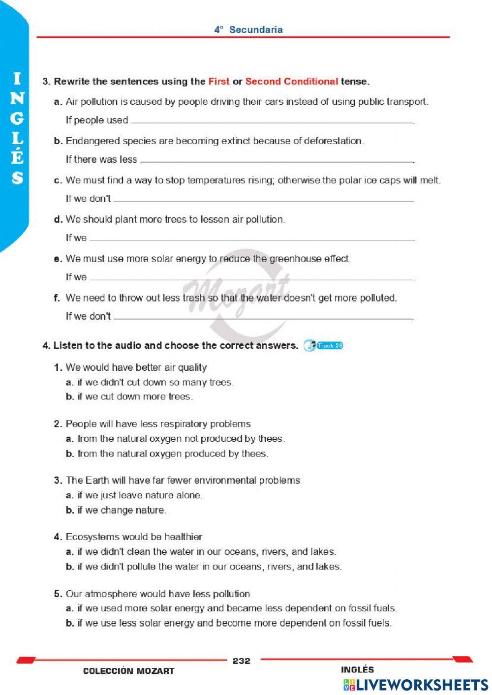 Unidad 5 - inglés 4°