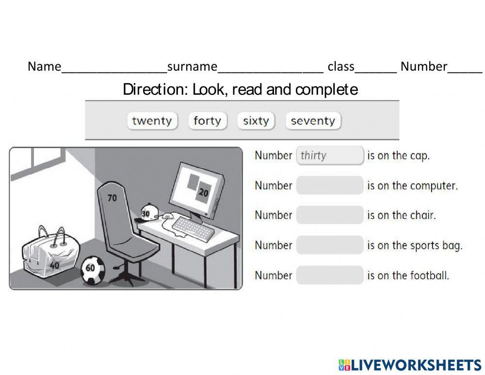 Review Exercise1: Numbers