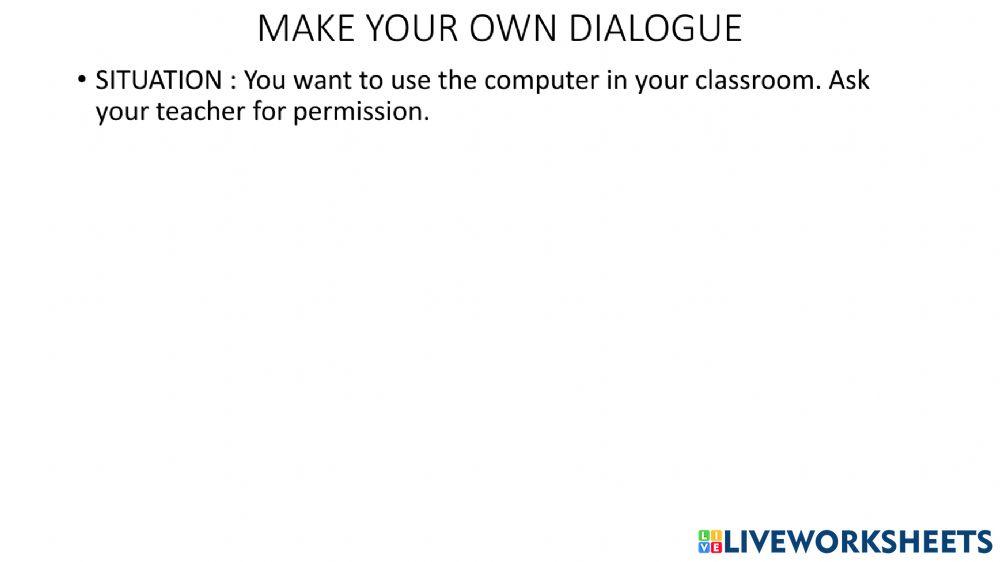 Unit 3: wild life Dialogue