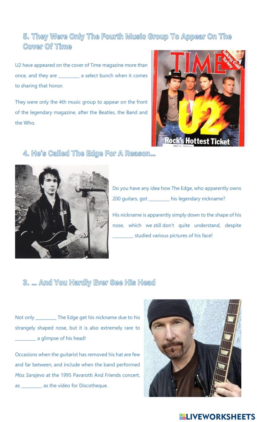 10 Things You Probably Didn’t Know About U2