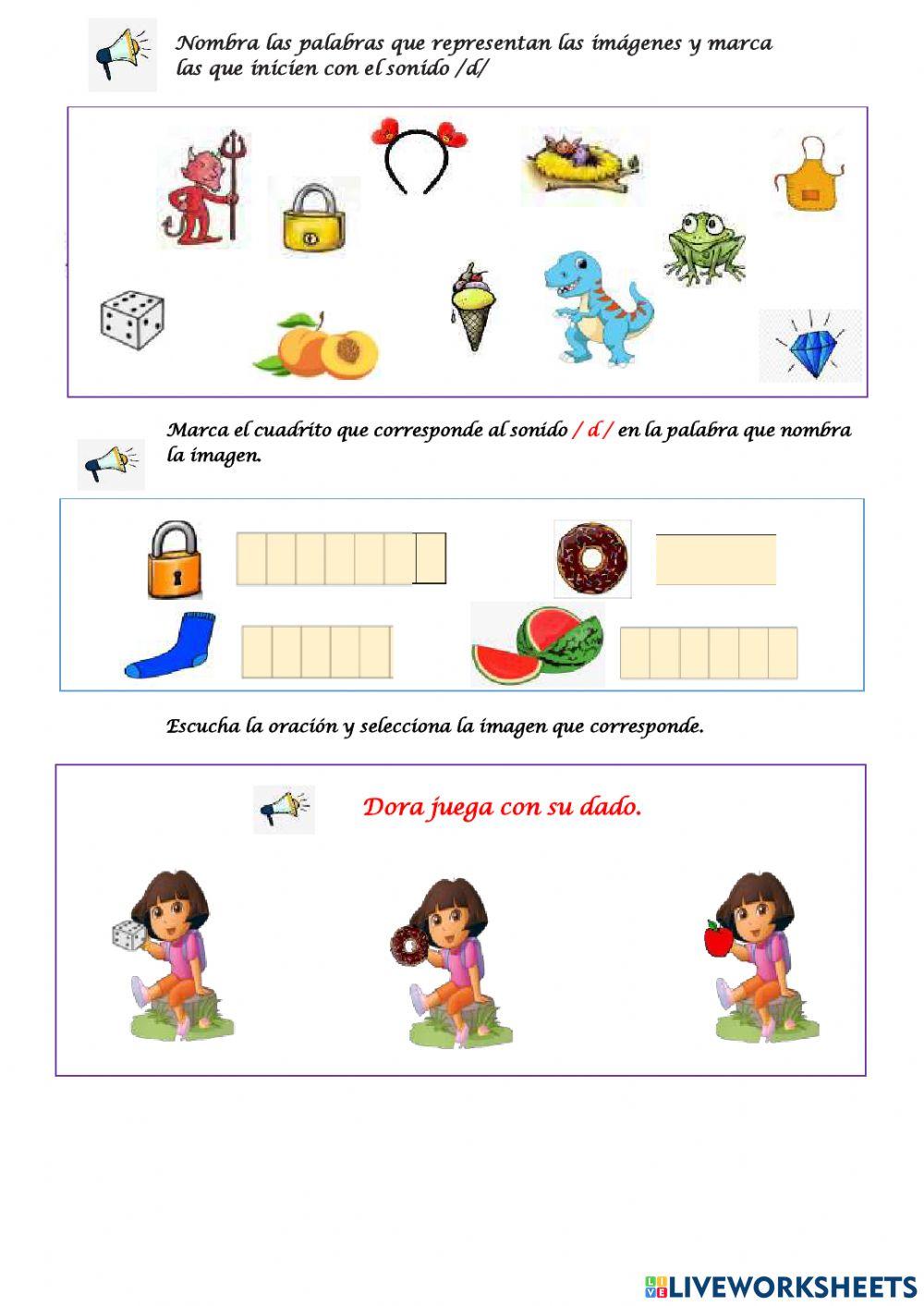 Conciencia linguistica palabra dedo