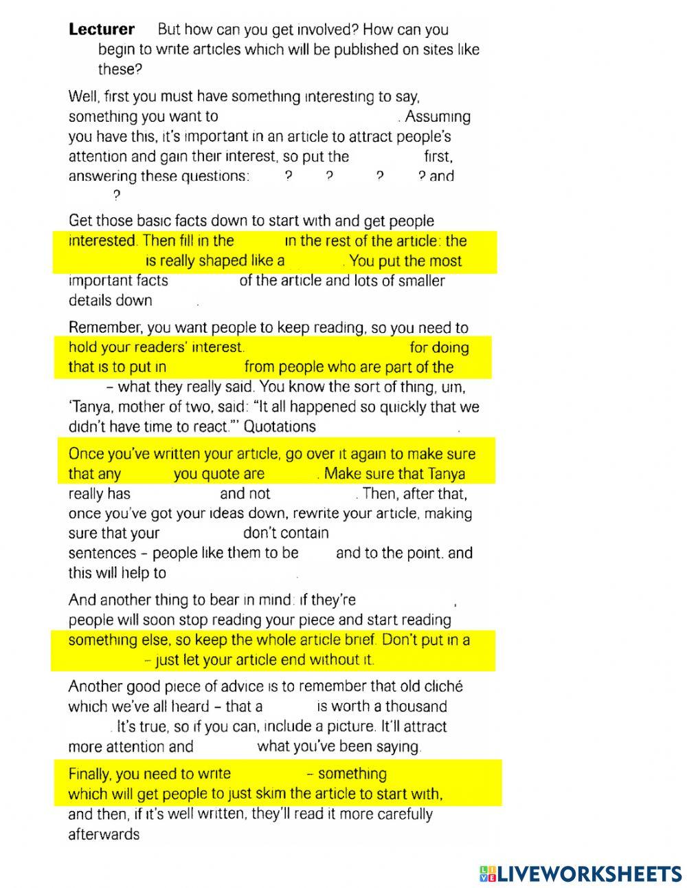 Complete Unit 4-Listening 3