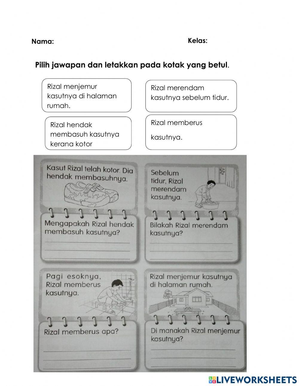 Membaca dan memahami bahan