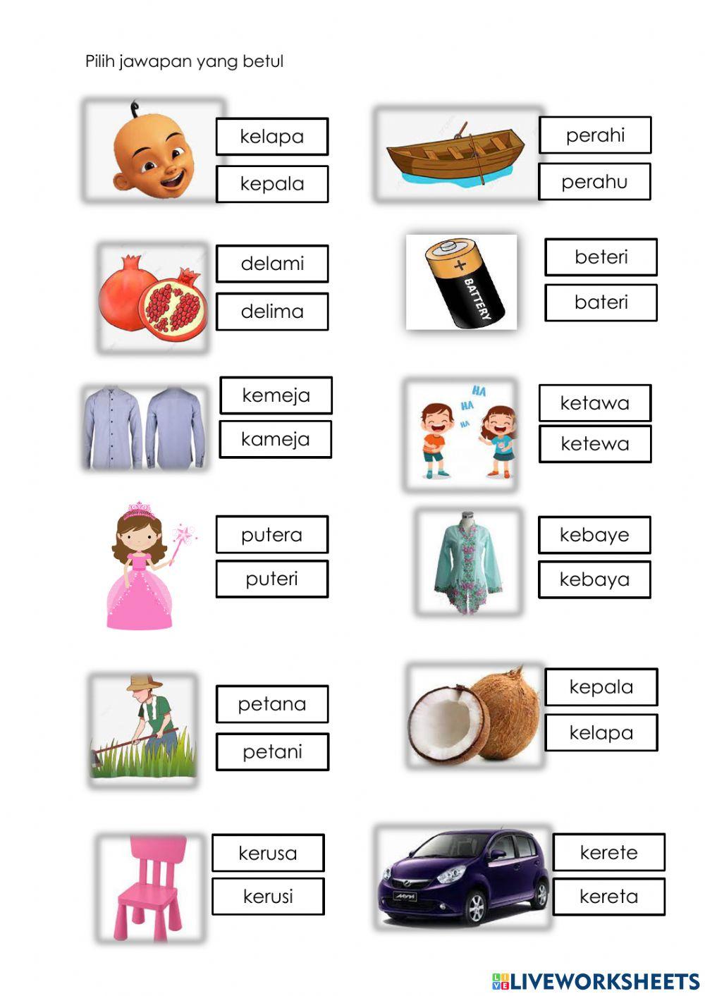 Tiga Suku Kata Terbuka