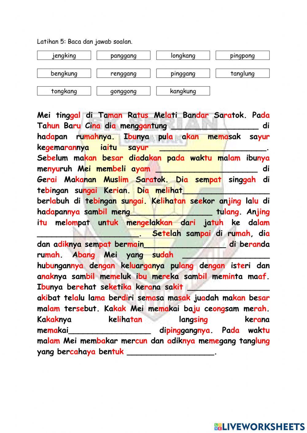 Kemahiran 23: Perkataan KVKK+KVKK