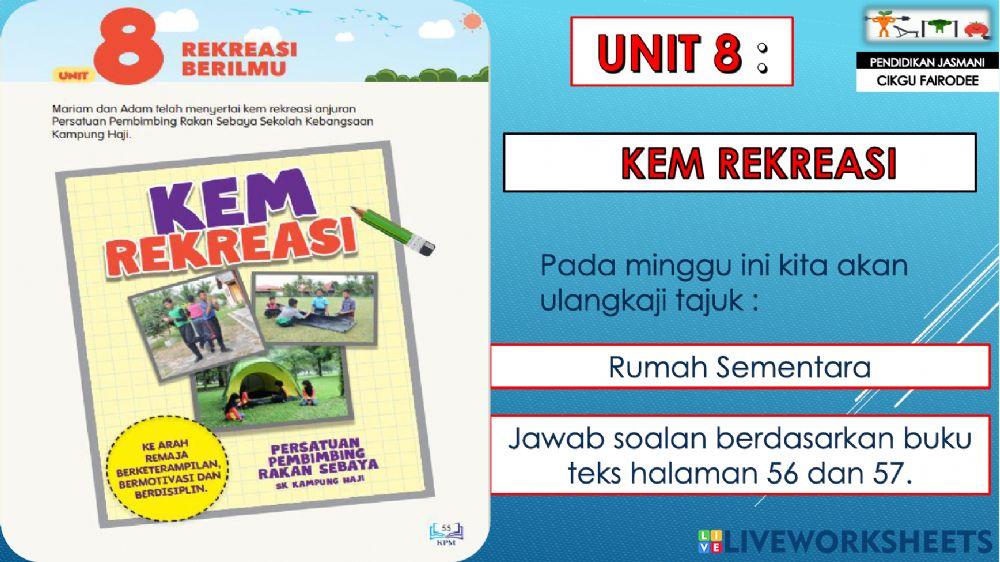 PJK Tahun 4 Rumah Sementara