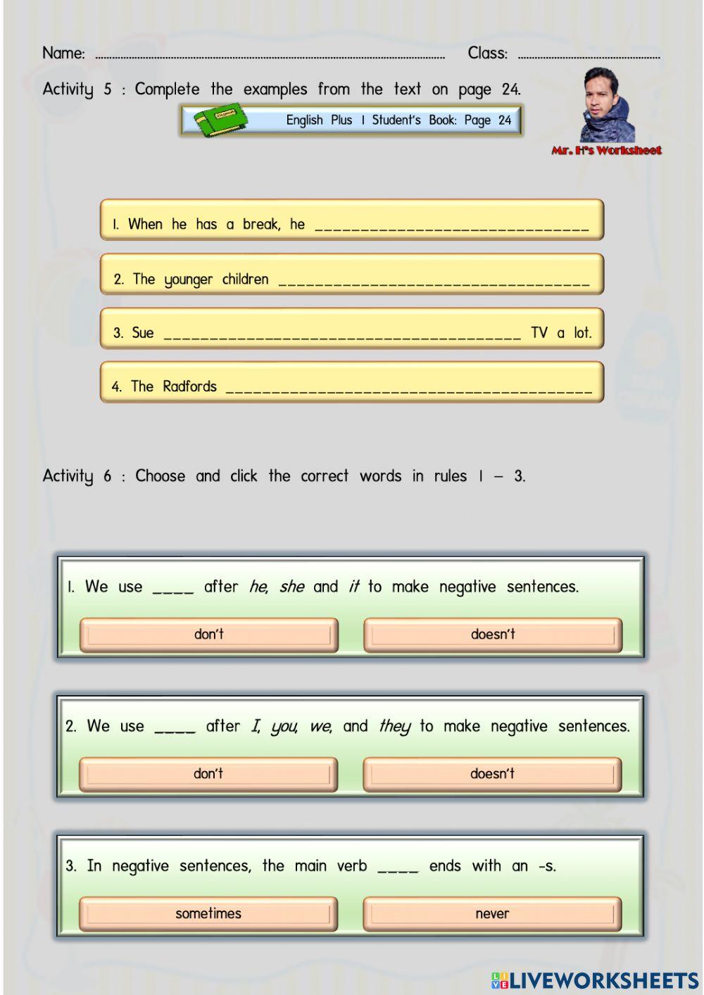English Year 5 Unit 2 Week 23