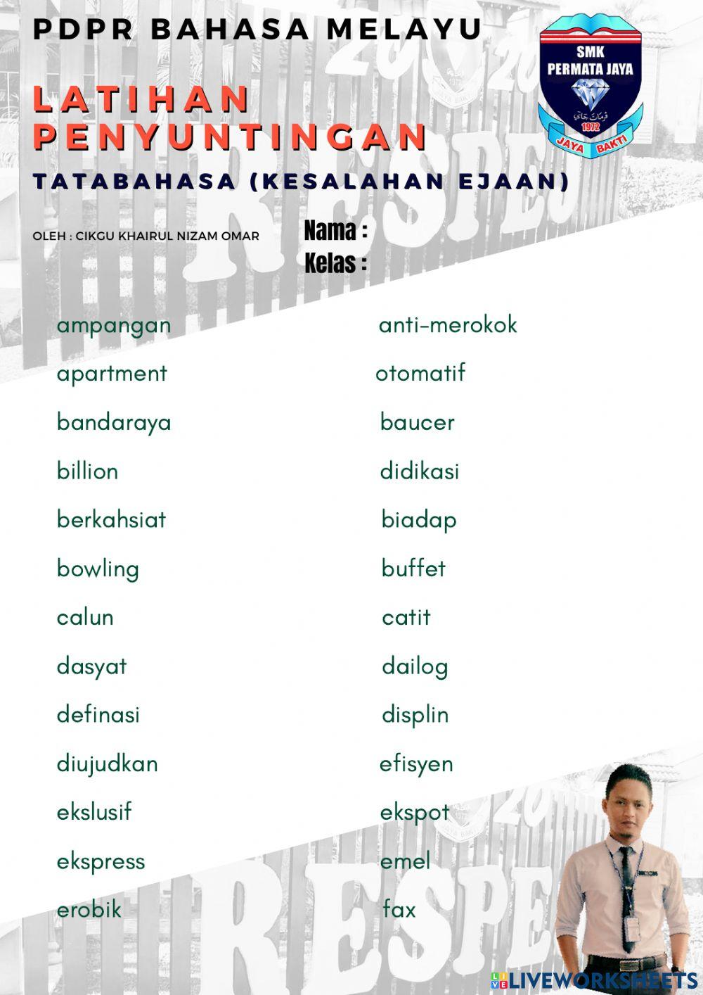 Kesalahan bahasa 4