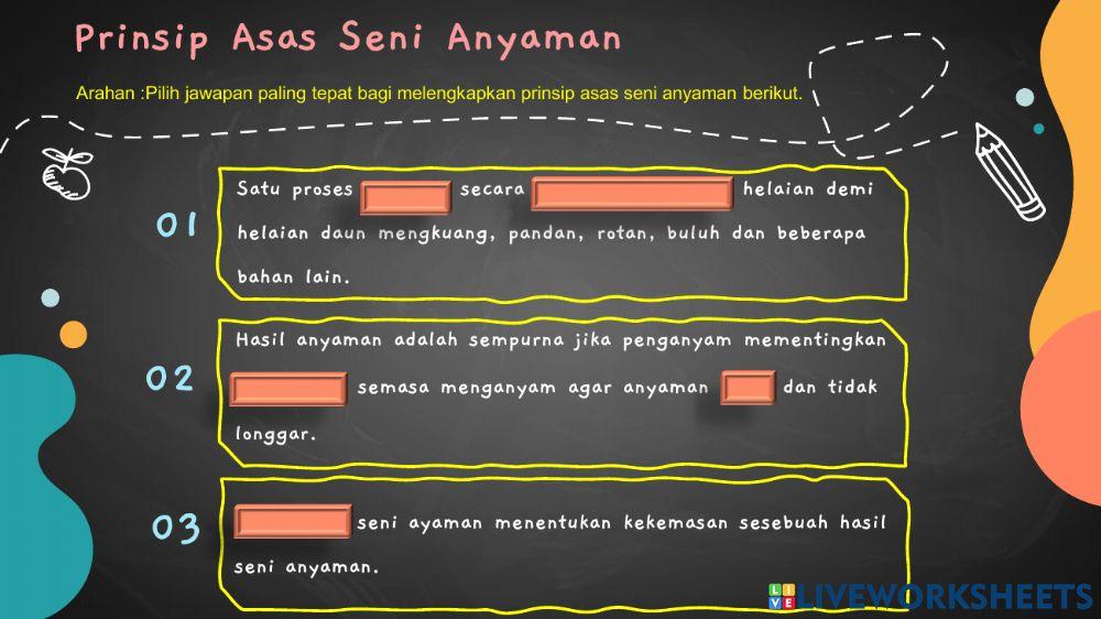 Seni Anyaman Bahagian 1