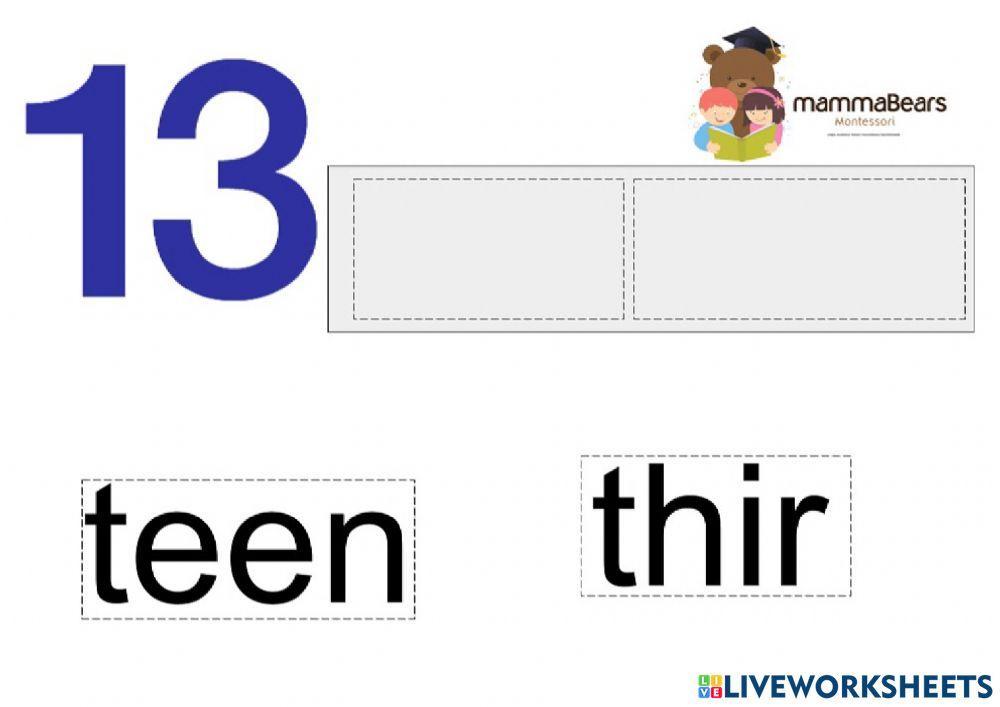 Practice Number Name 13