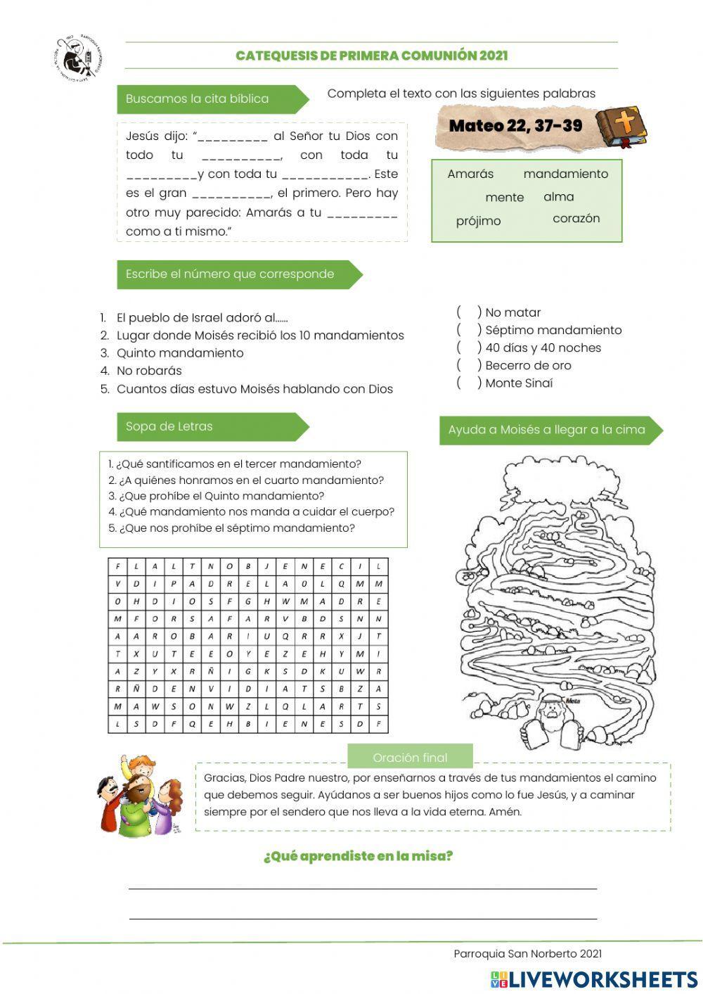Tema 09: Los Mandamientos