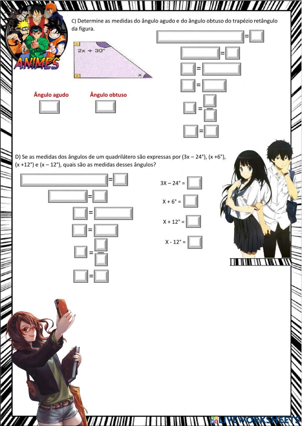 Avaliação de matemática - encerramento pet 2