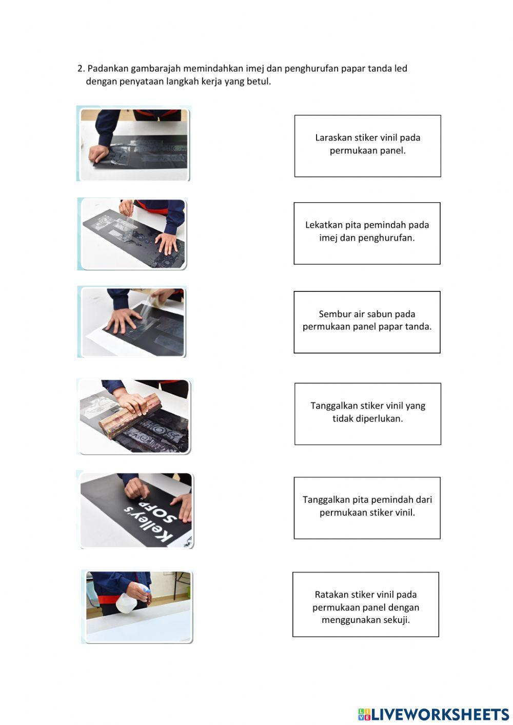 Modul 6 papar tanda berlampu