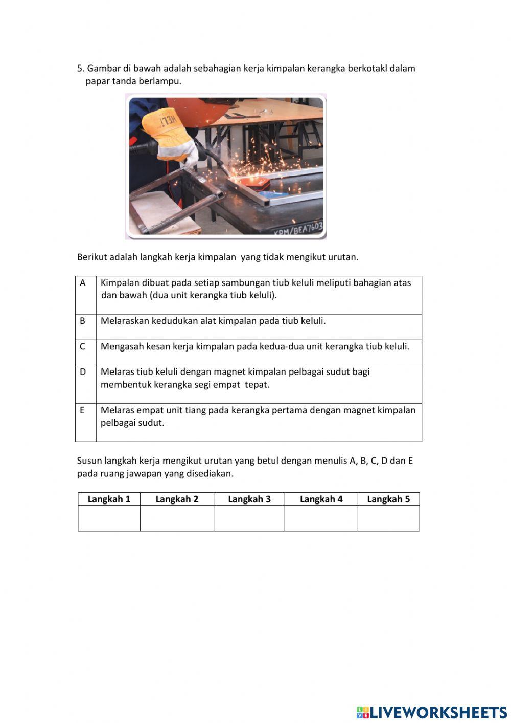 Modul 6 papar tanda berlampu