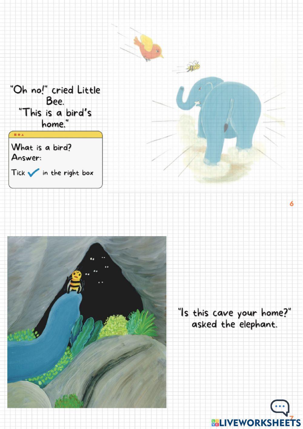 The Bee and The Elephant (English-Malay)