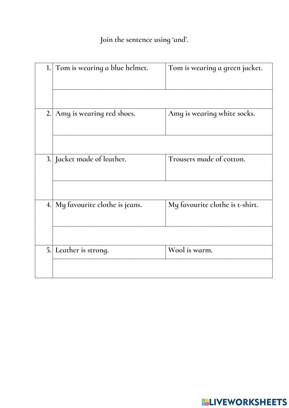 Unit 7: Get dressed!