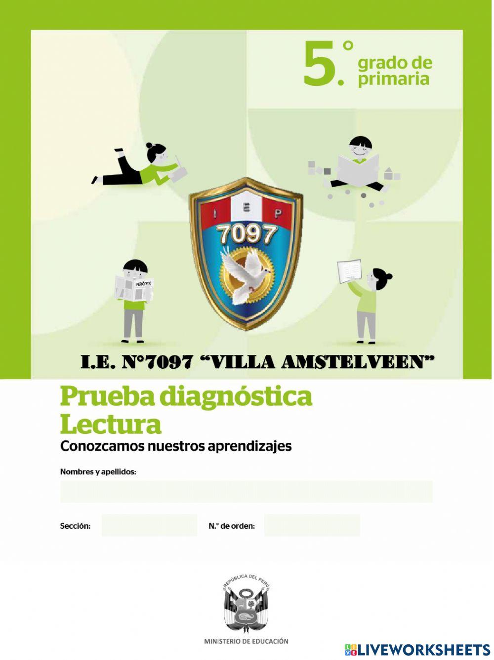Prueba diagnostica lectura
