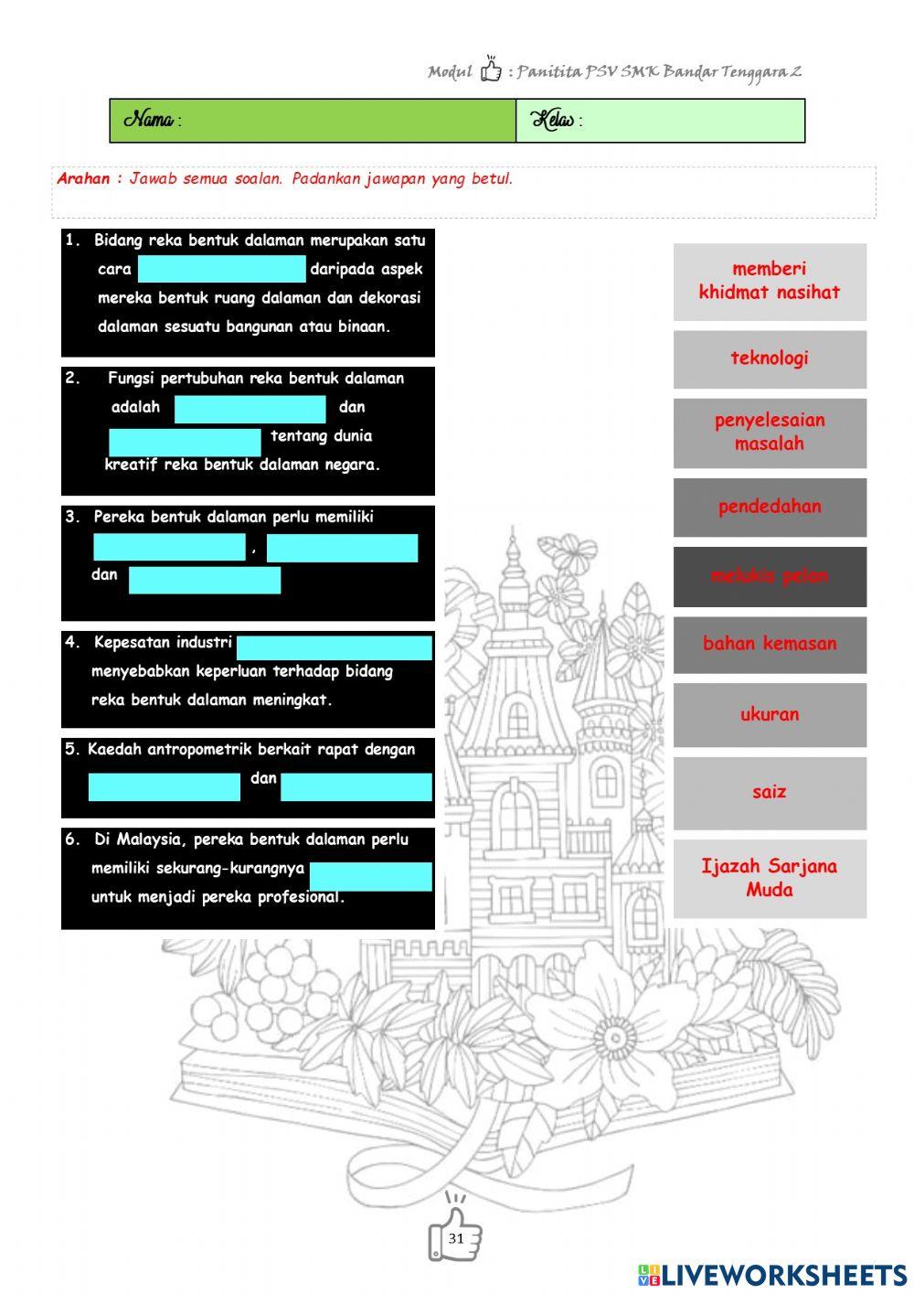 Reka Bentuk Dalaman Ting. 4