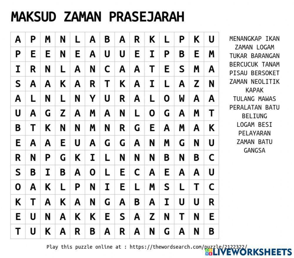 Zaman prasejarah