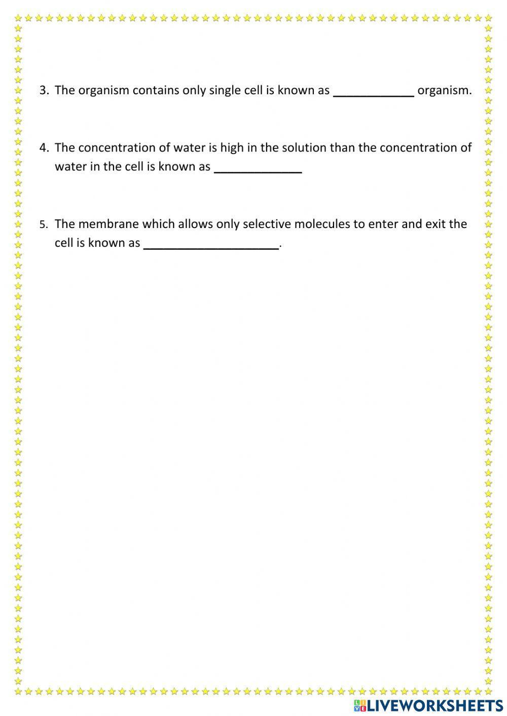 The fundamental unit of life