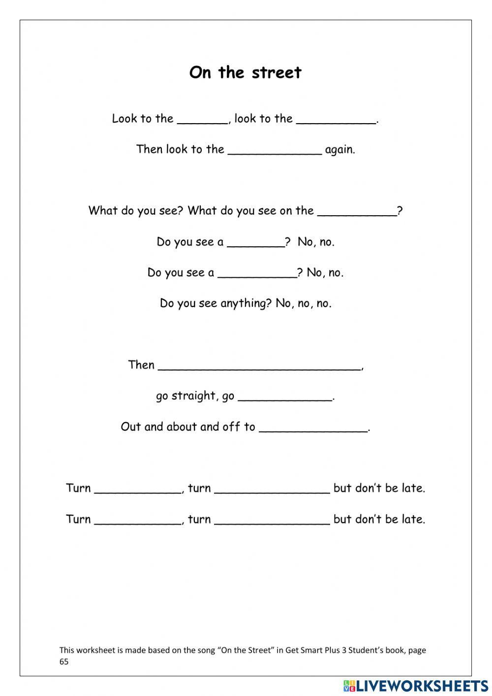 On the Street-Unit 7 Out and about