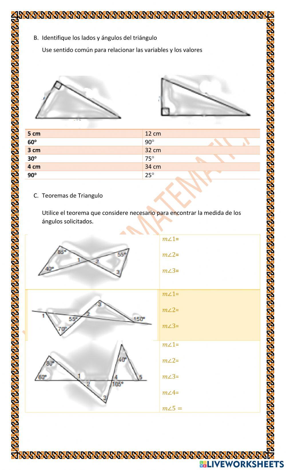 TRIG 2.A.1 Razones Trigonométricas: Conceptos Fundamentales
