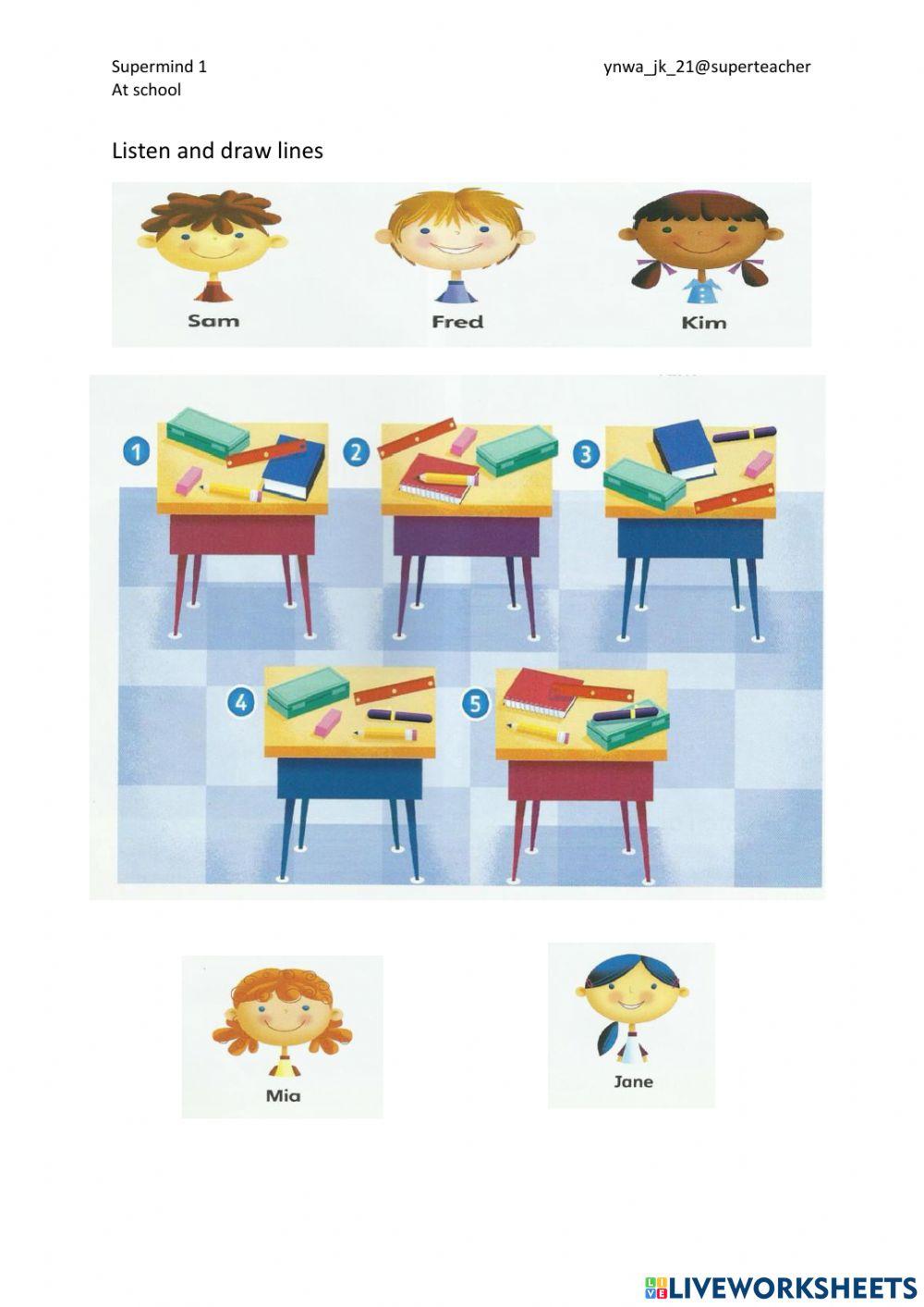 SuperMind 1: At school