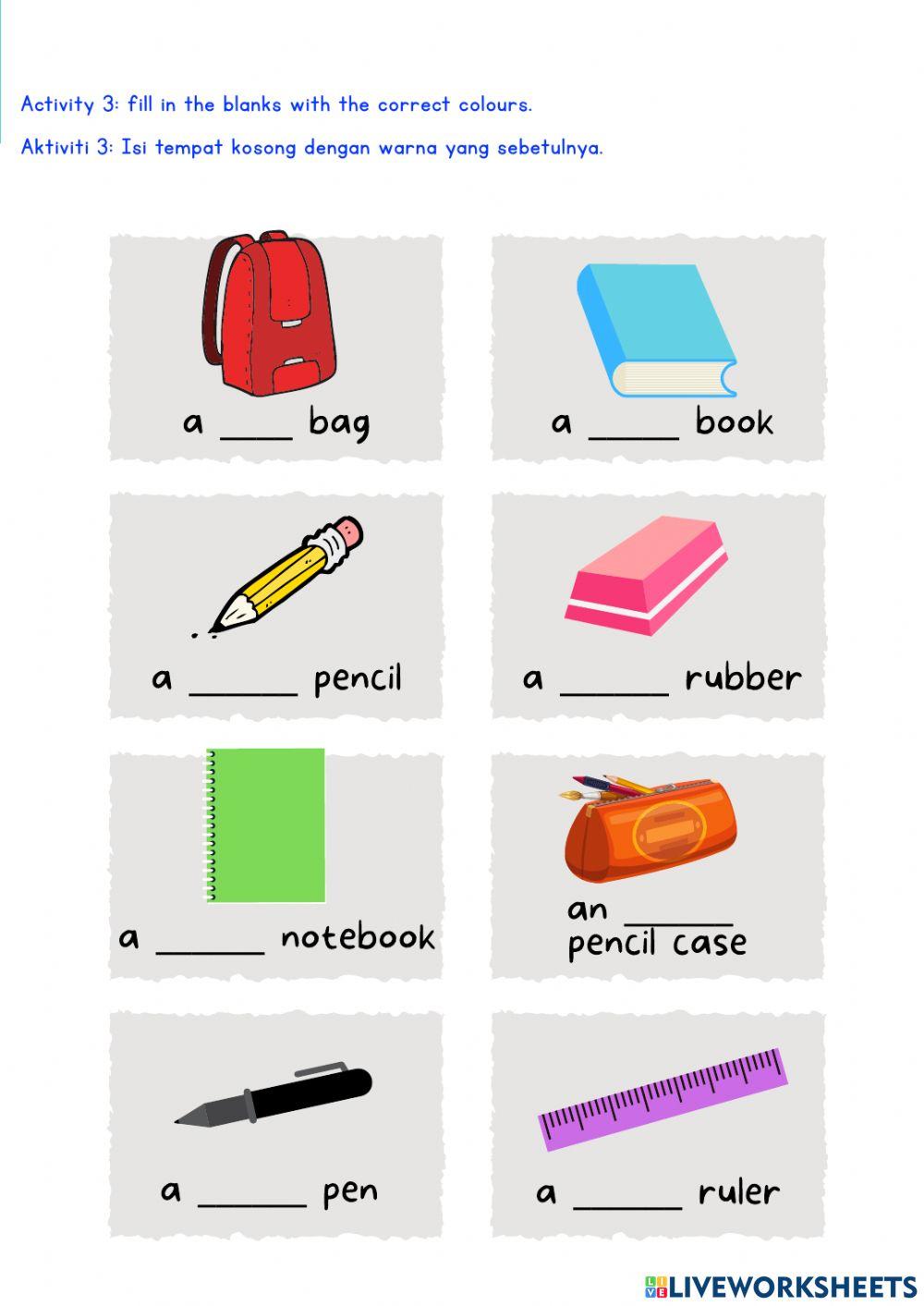 Cefr year 1-PRIMARY AND SECONDARY COLOURS