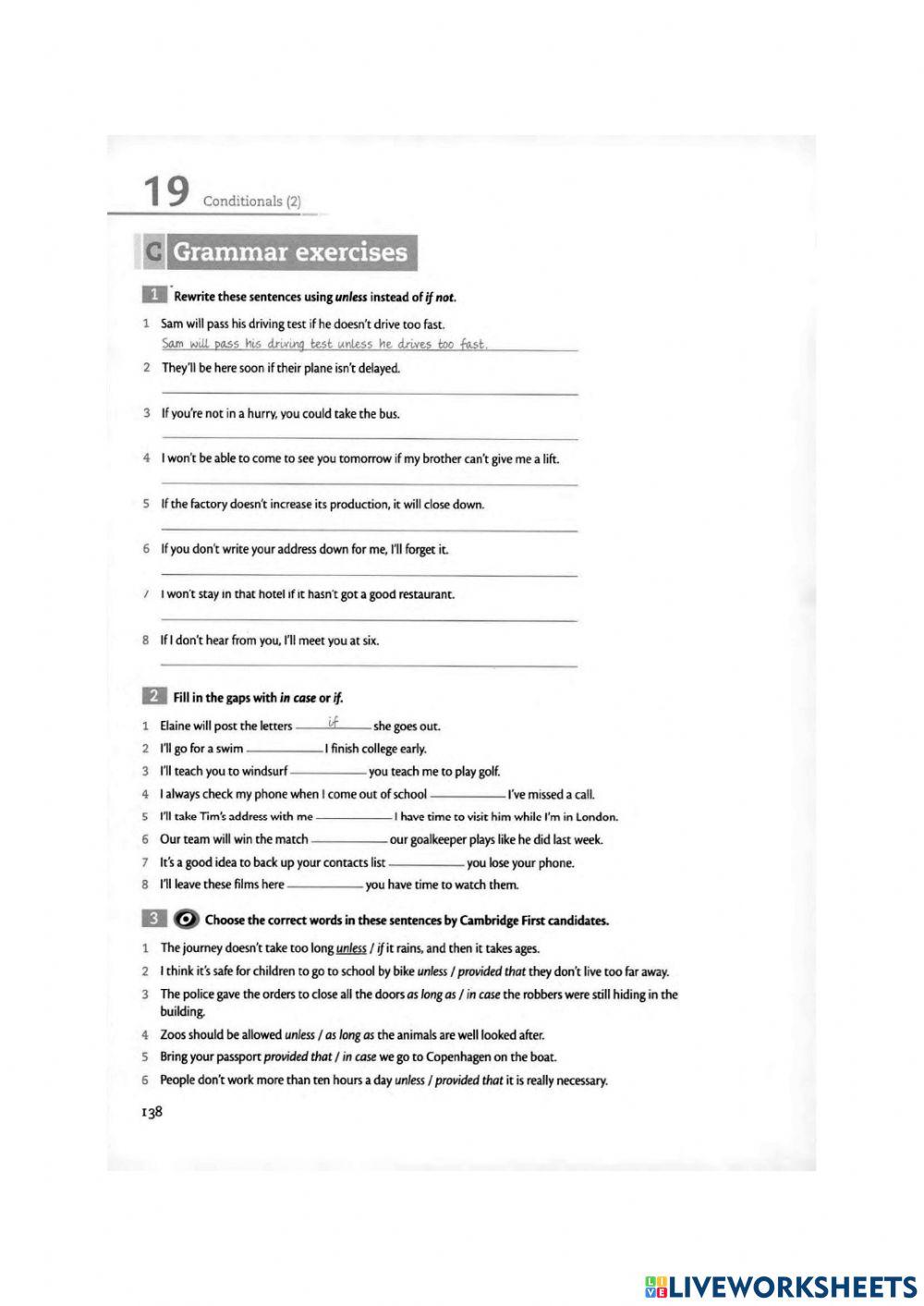 B2 FIRST - FINAL GRAMMAR AND VOCABULARY TEST - PART 2