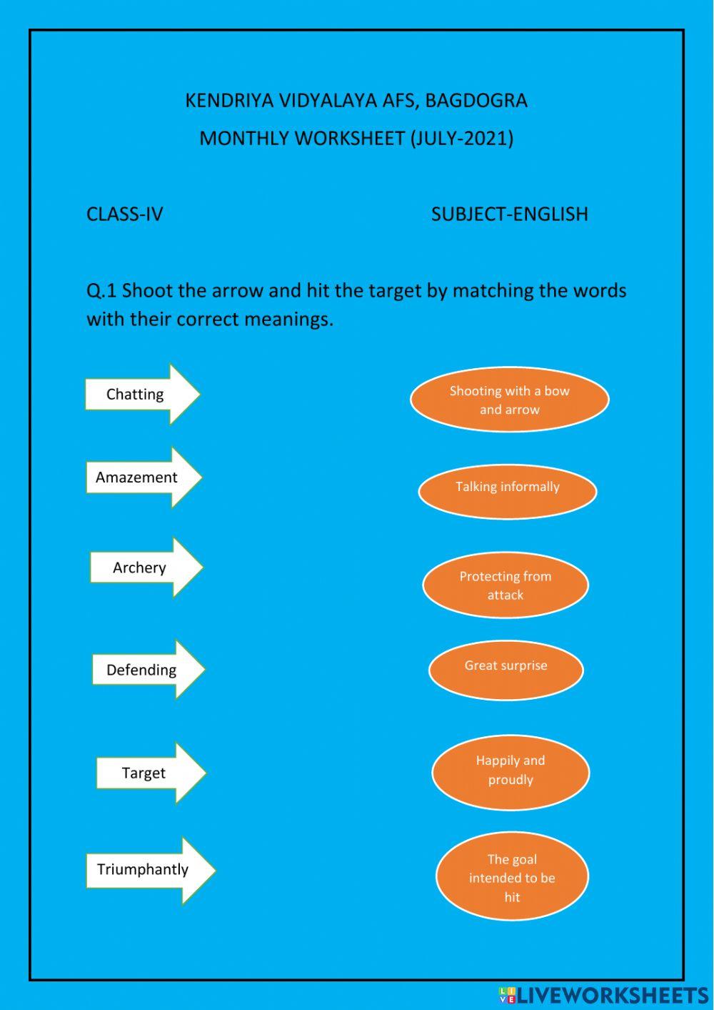Monthly worksheet july 1164919 ajay kumar live