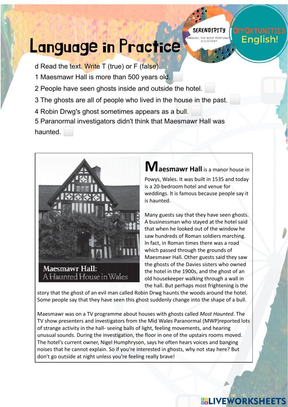 Unit 8C, elementary homework