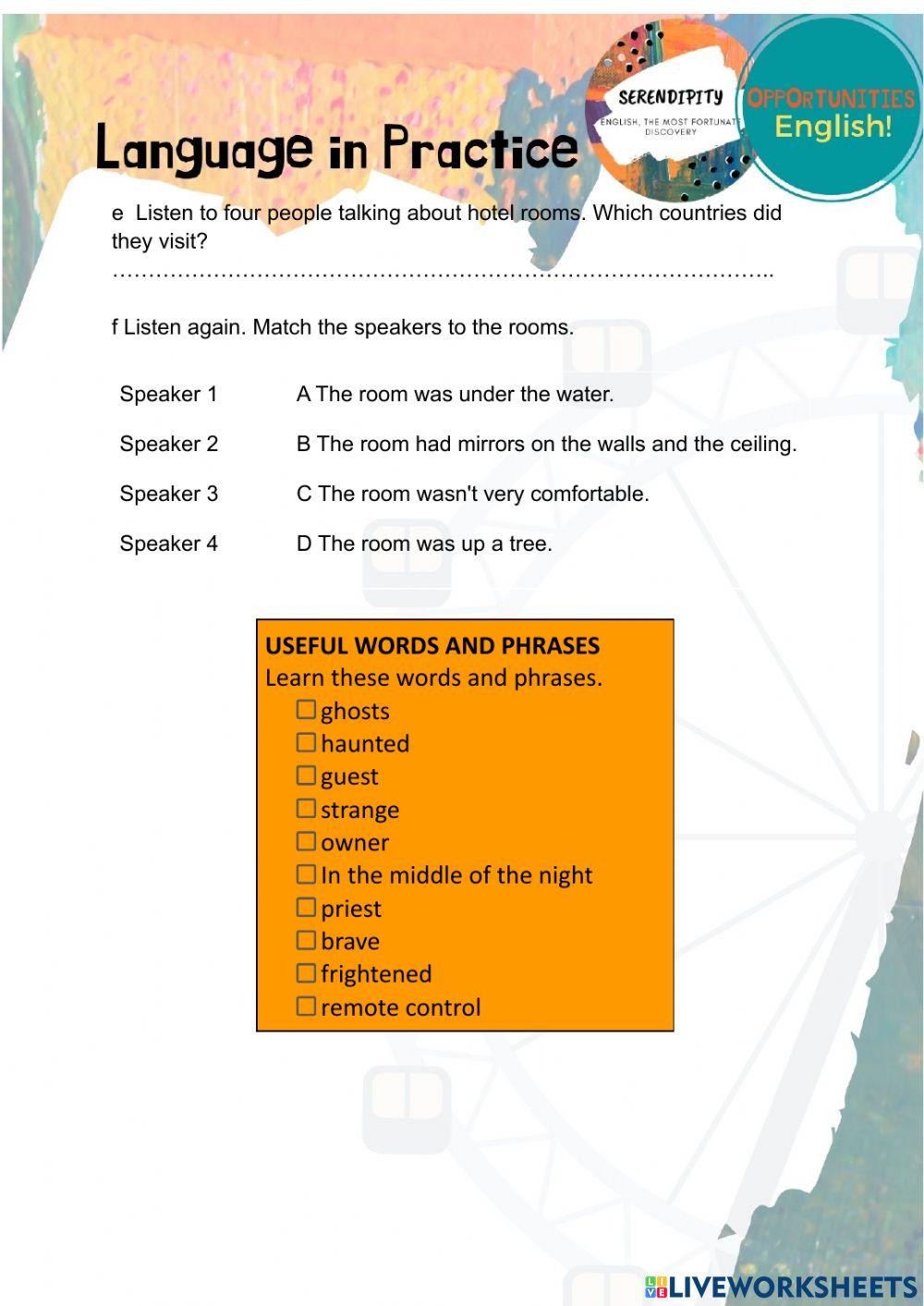 Unit 8C, elementary homework