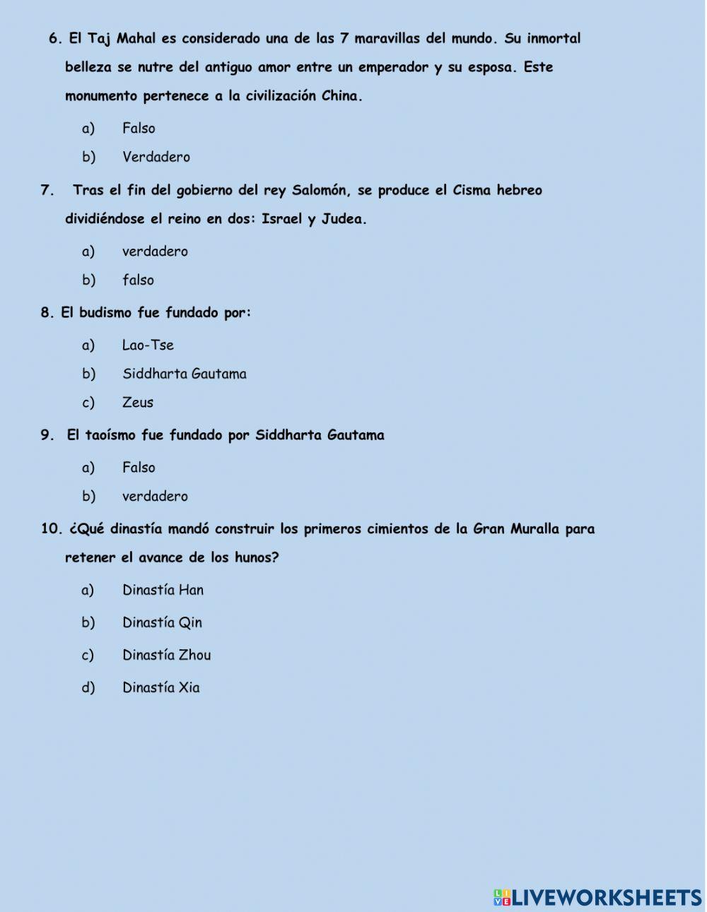 Civilizaciones Antiguas