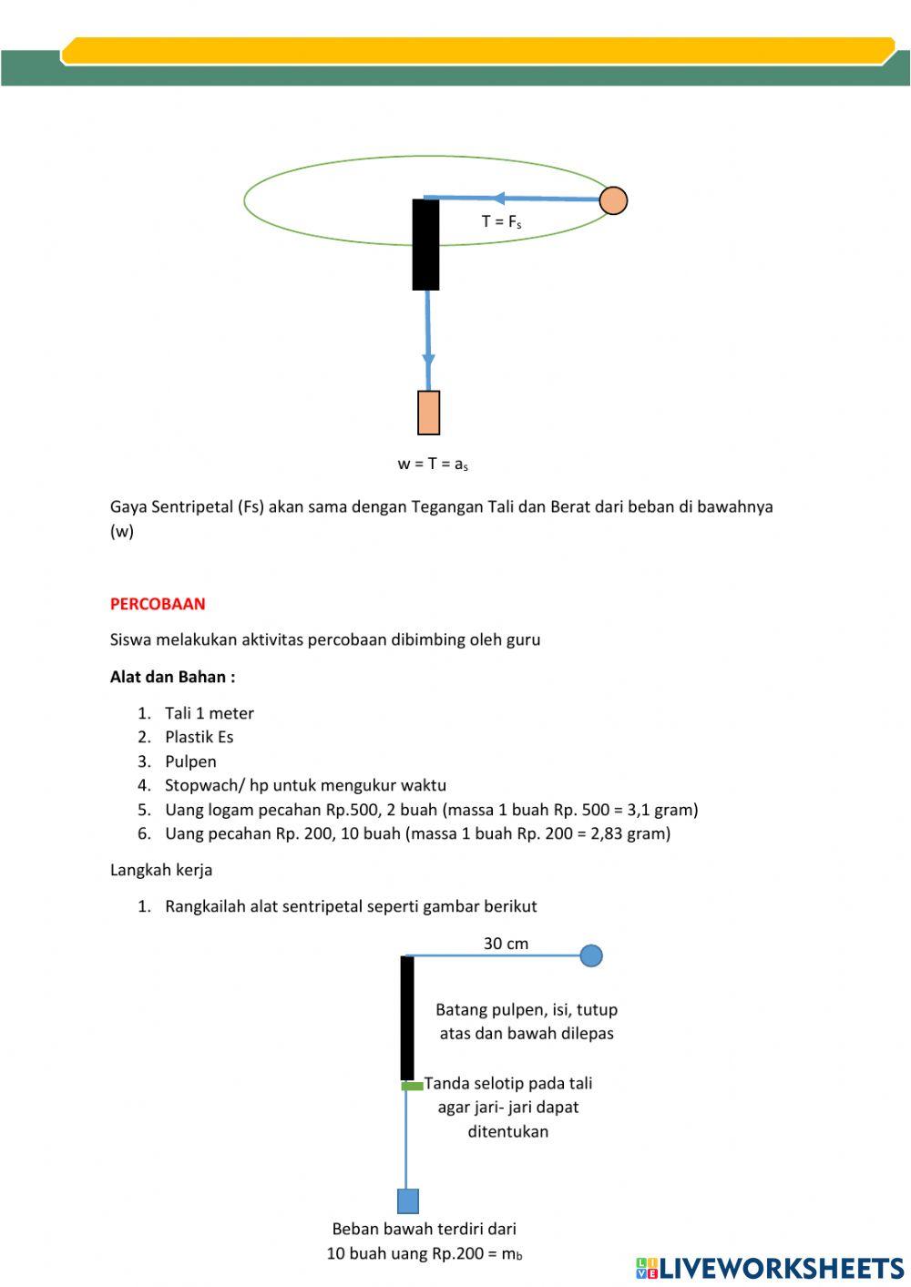 LKPD Gerak Melingkar