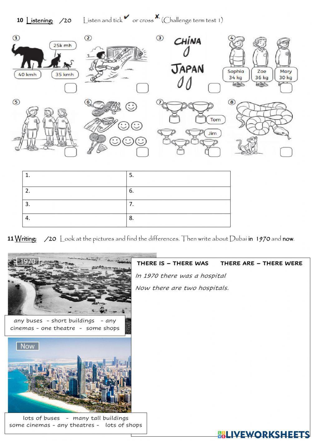 PRE-TEENS 1 Mid-Term