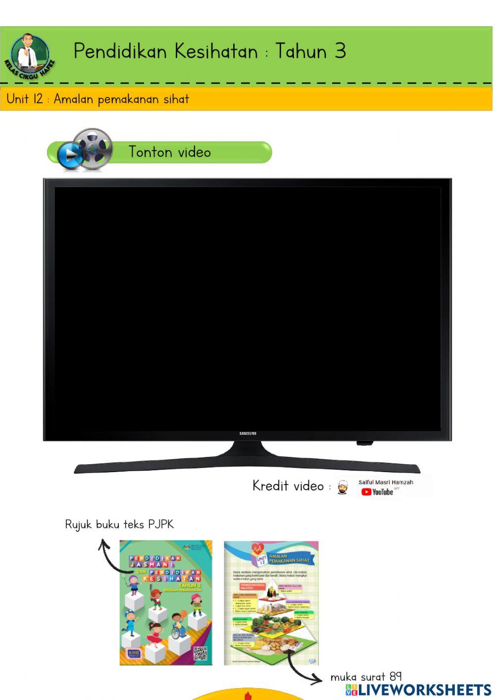 Sains T3 - Jauhku melompat & Amalan pemakanan sihat