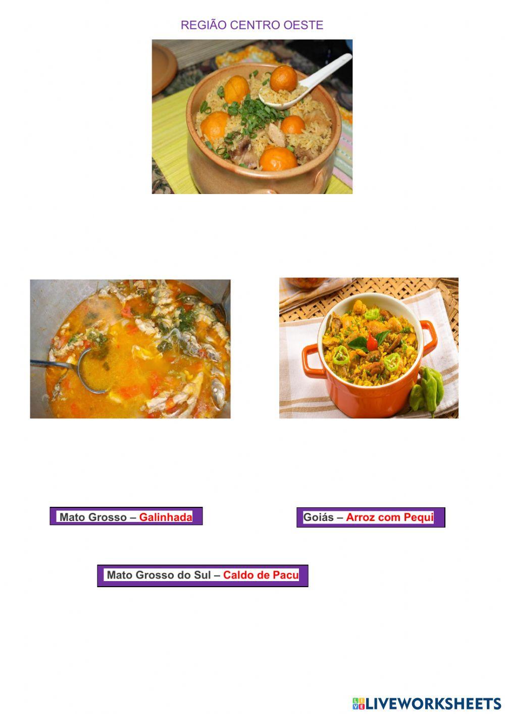 Comidas típica do Brasil