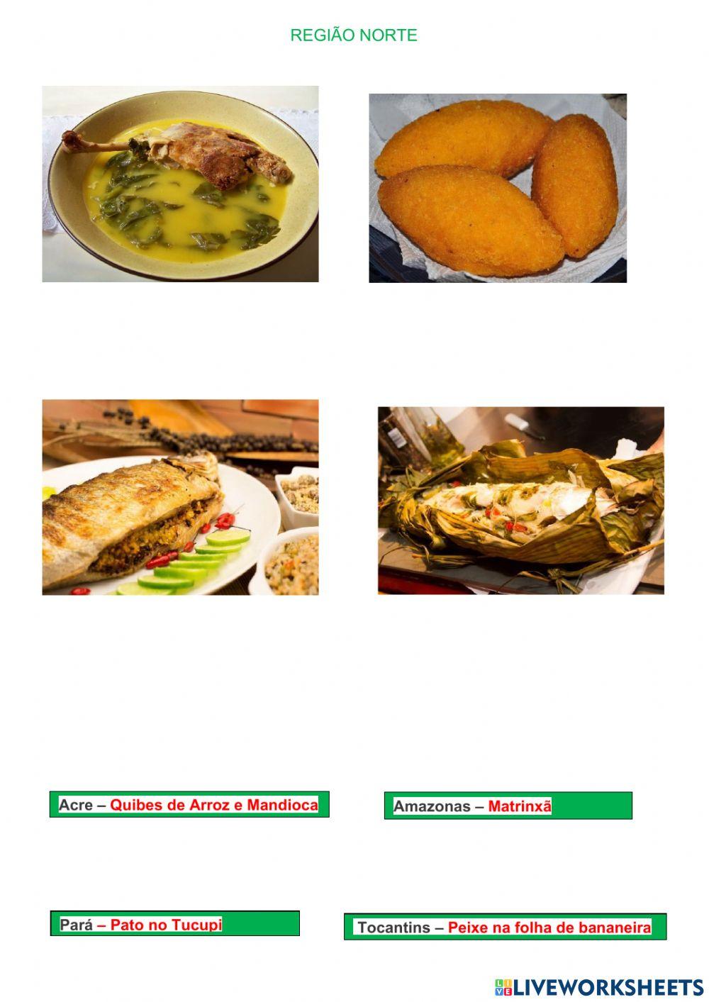 Comidas típica do Brasil