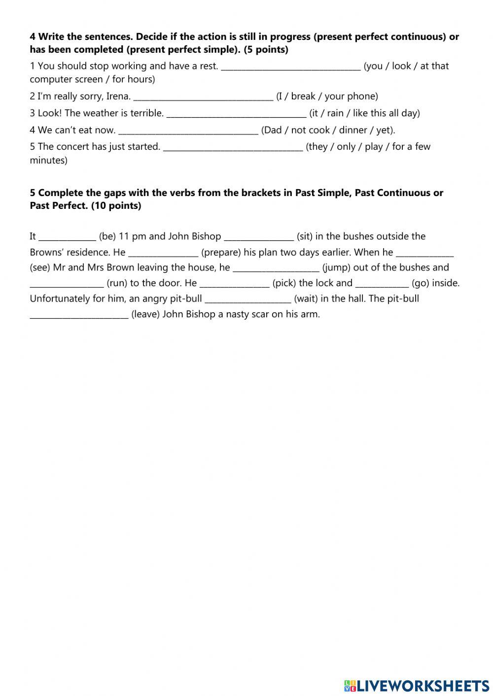 English Grammar Test