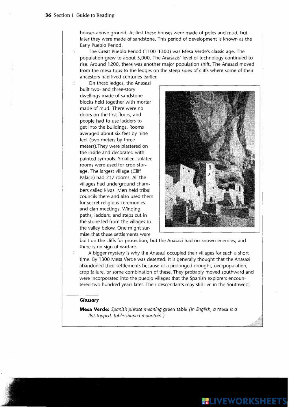 Reading practice TOEFL factual and negative factual