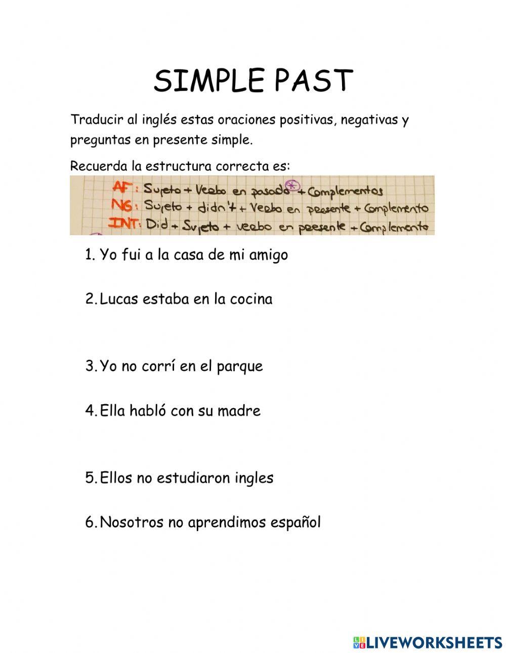 Simple past