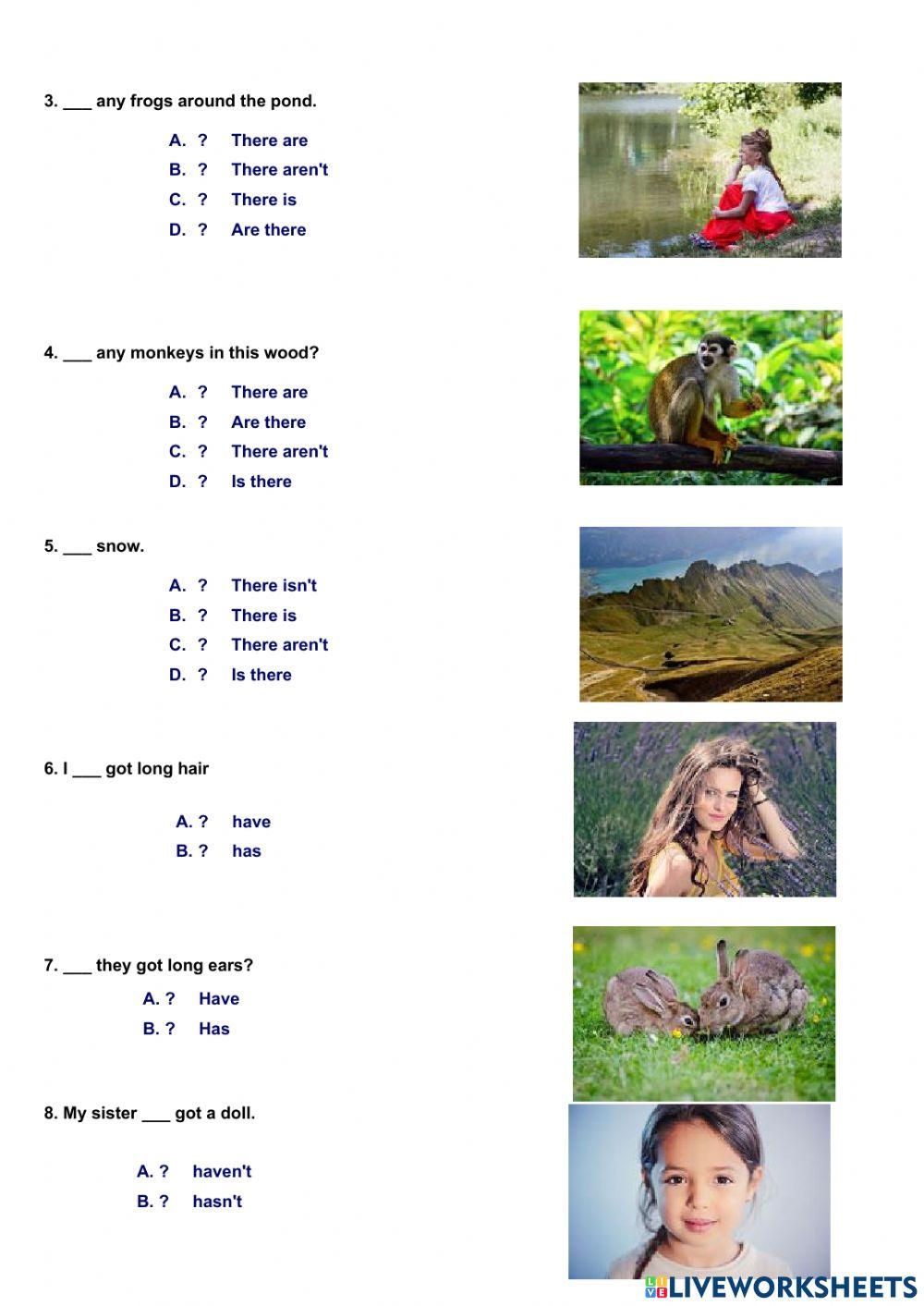 Mid term exam - pre teens 2 2021