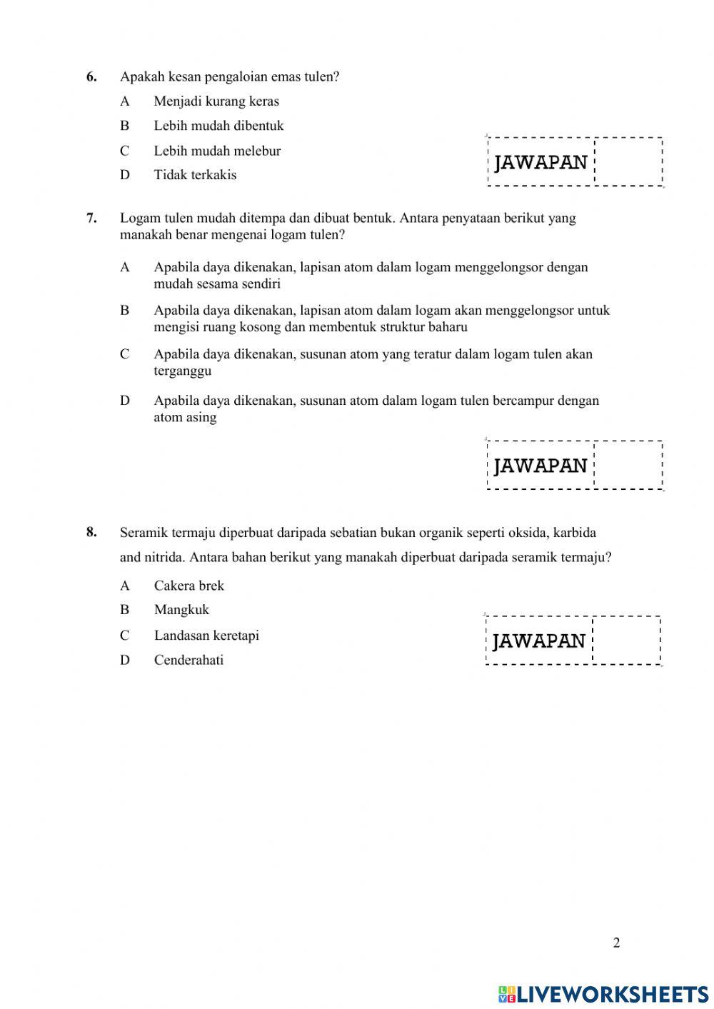Bahan kimia dalam industri