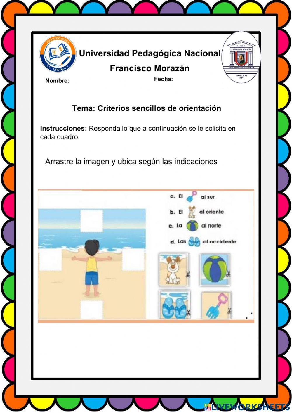 Los puntos cardinales