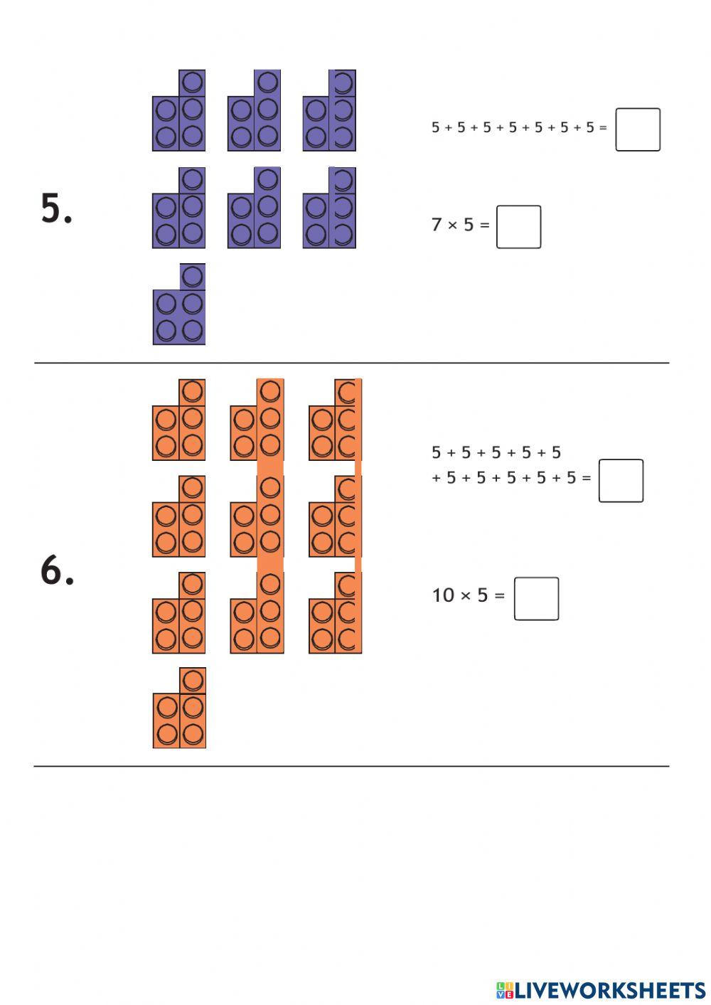 Multiplicamos con LEGOS