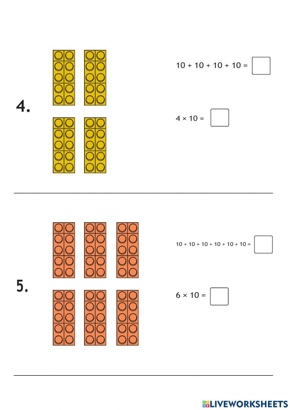 Multiplicamos con LEGOS