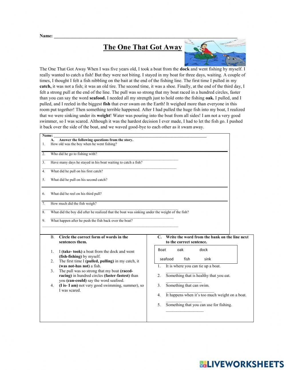 Stories for intermediate