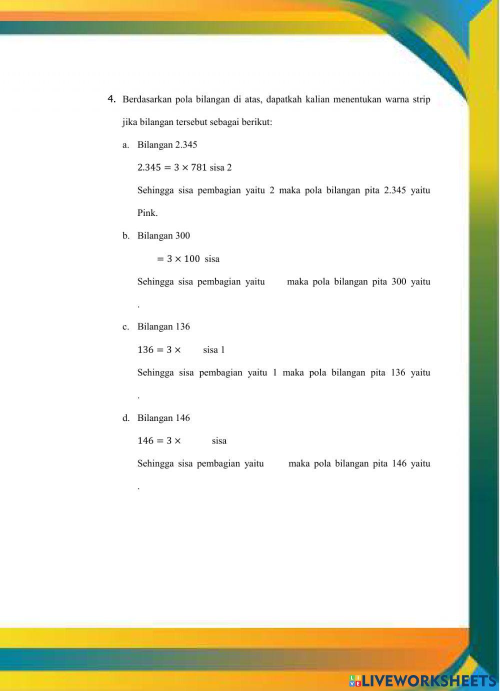 LKPD 1 Pola Bilangan Revisi 1